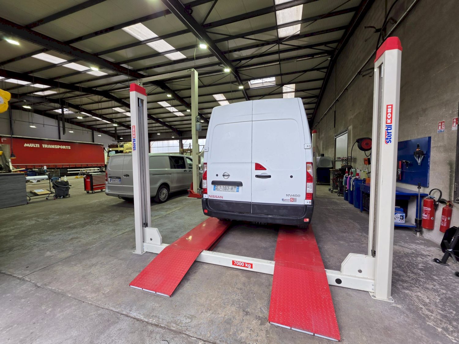 visite de contrôle utilitaire Velay Services Trucks